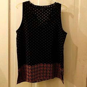 Ann Taylor sleeveless shirt.